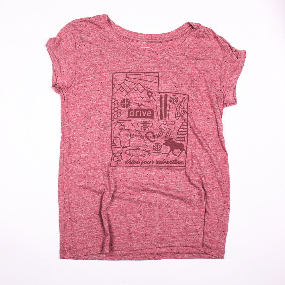 Ladies Map Tee