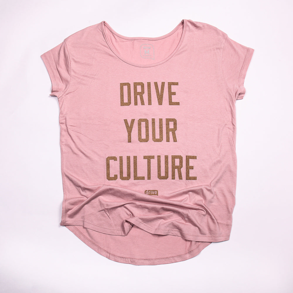 Ladies Gold Culture Tee