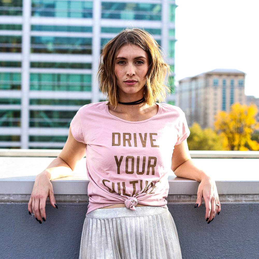 Ladies Gold Culture Tee