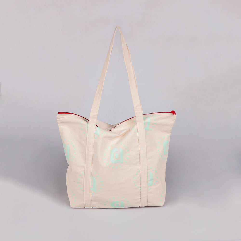 Bold Allover Pattern Tote