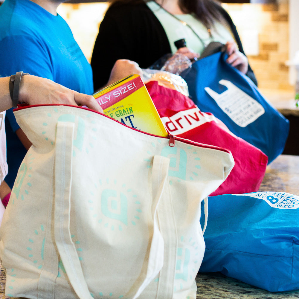 Bold Allover Pattern Tote