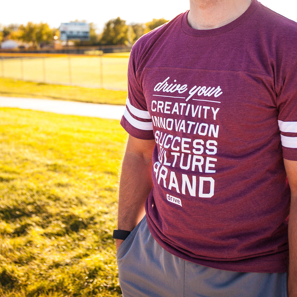 Vintage Striped Tee -Men's