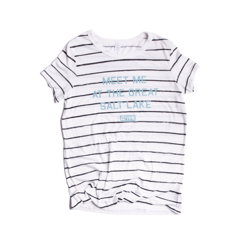 Meet Me At The Great Salt Lake Alternative - Women's Eco-Jersey Ideal Tee