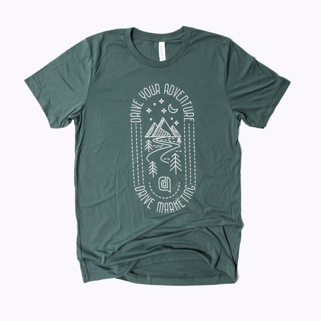 Drive Your Adventure Bella + Canvas - Unisex Triblend Short Sleeve Tee