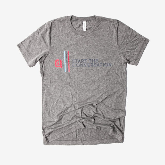 Drive Start The Conversation Bella + Canvas - Unisex Triblend Short Sleeve Tee