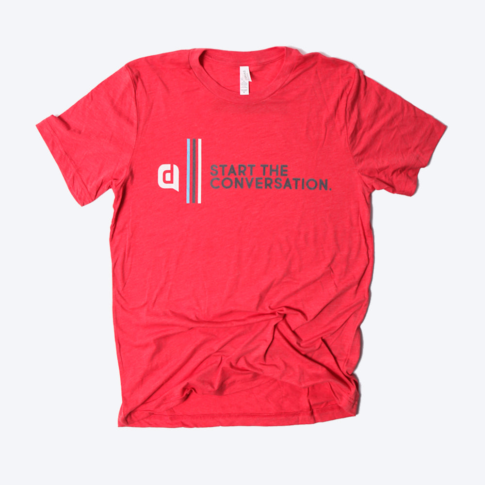 Drive Start The Conversation Bella + Canvas - Unisex Triblend Short Sleeve Tee