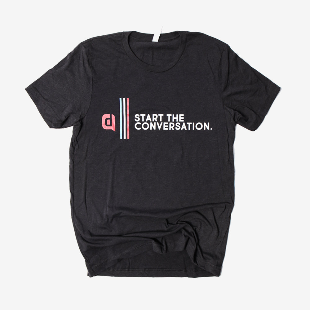 Drive Start The Conversation Bella + Canvas - Unisex Triblend Short Sleeve Tee