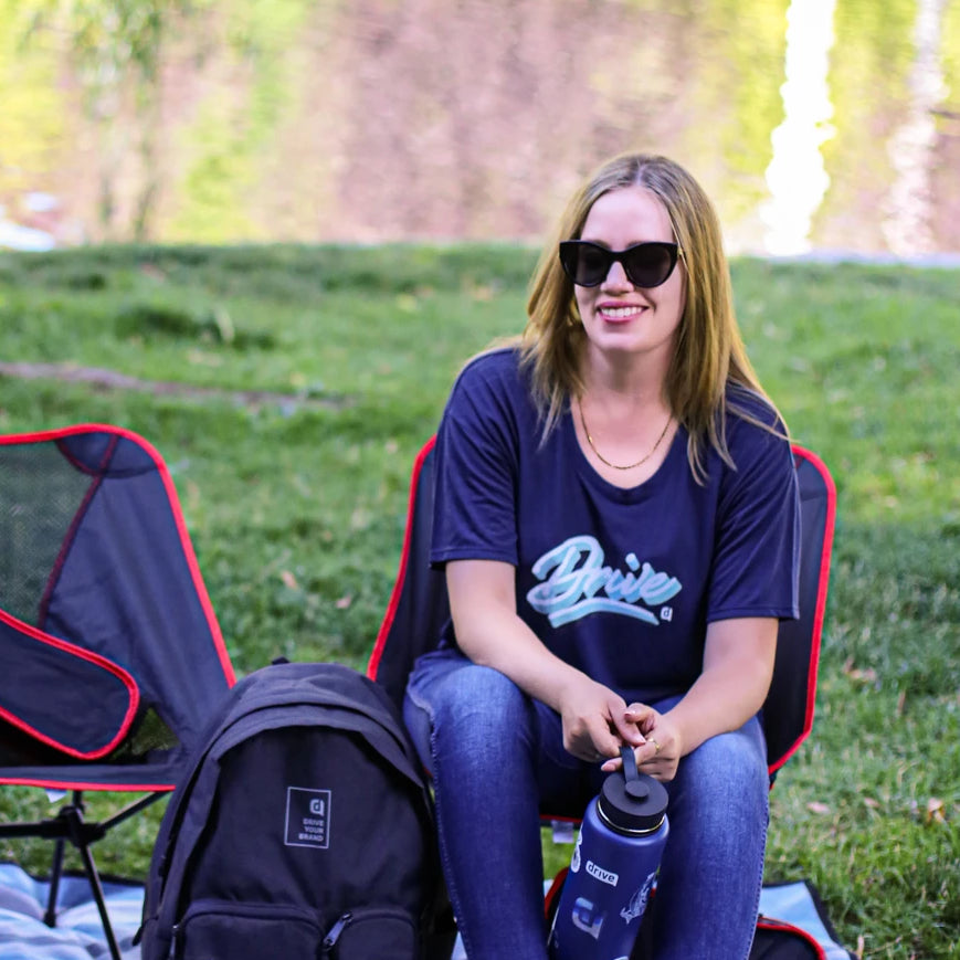 Drive 3D Anvil - Women’s Freedom Drop Shoulder Short Sleeve T-Shirt