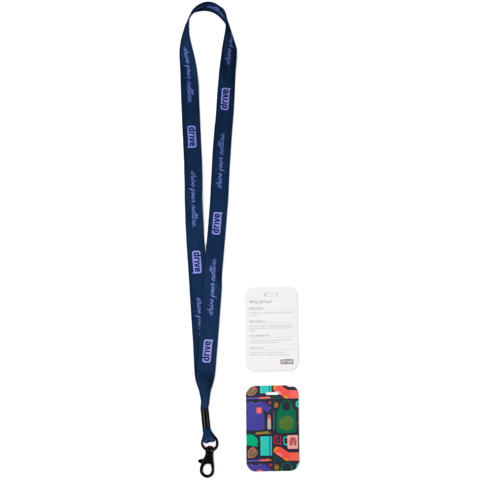 Lanyard-Badge Set